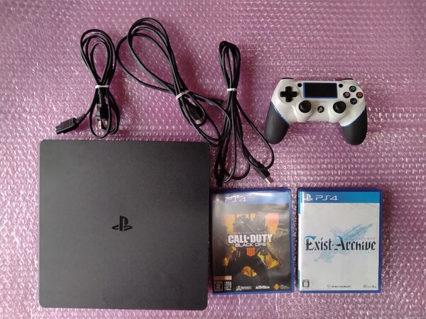 PS4Slim本体 CUH-2200A ソフト付き