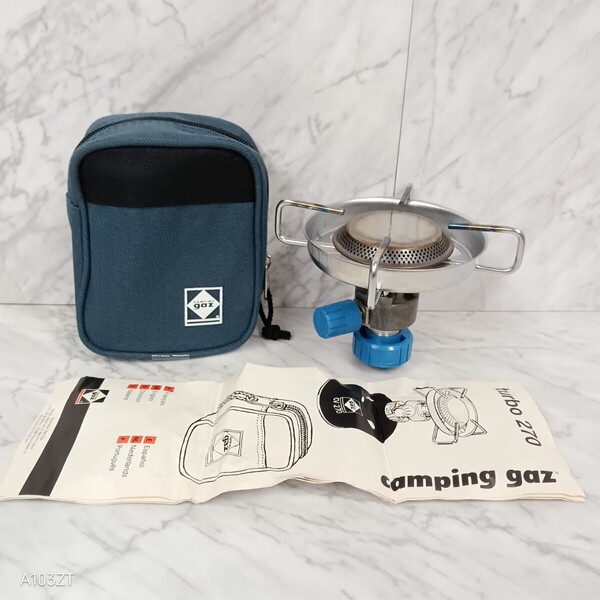 送料無料 camping gaz キャンピングガス turbo 270 シングルバーナー コンロ フランス製/ アウトドア キャンプ 折りたたみ バーナー コンロ