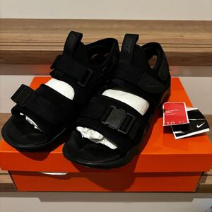 美品 NIKEナイキ キャニオンサンダル 28cm CANYON SANDAL ブラック スポーツサンダル