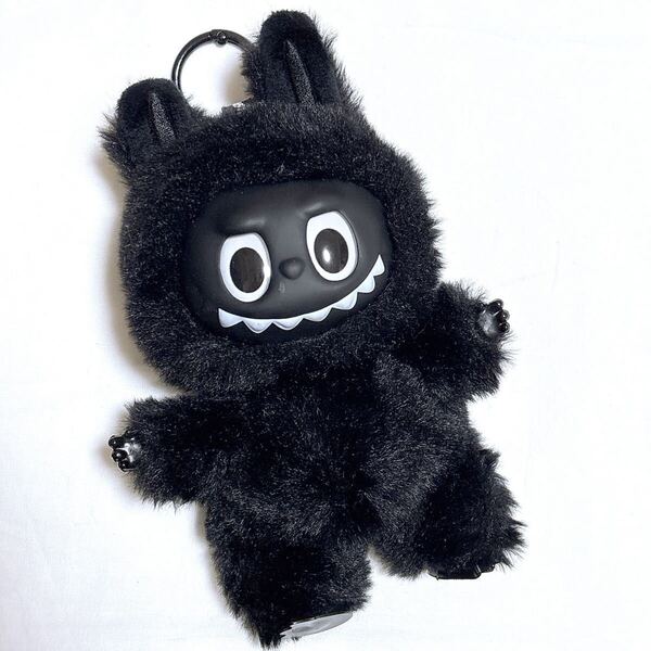 ラスト1点 ラブブ アフリカ Labubu ぬいぐるみ ぬいぐるみキーホルダー 黒 ブラック