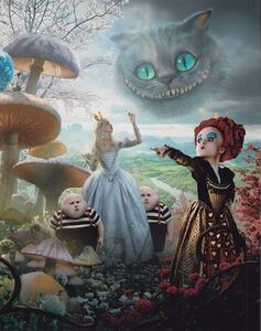 アリスインワンダーランド Alice in Wonderland アンハサウェイ Anne Hathaway 輸入 写真 20.3x25.4cm 10735.