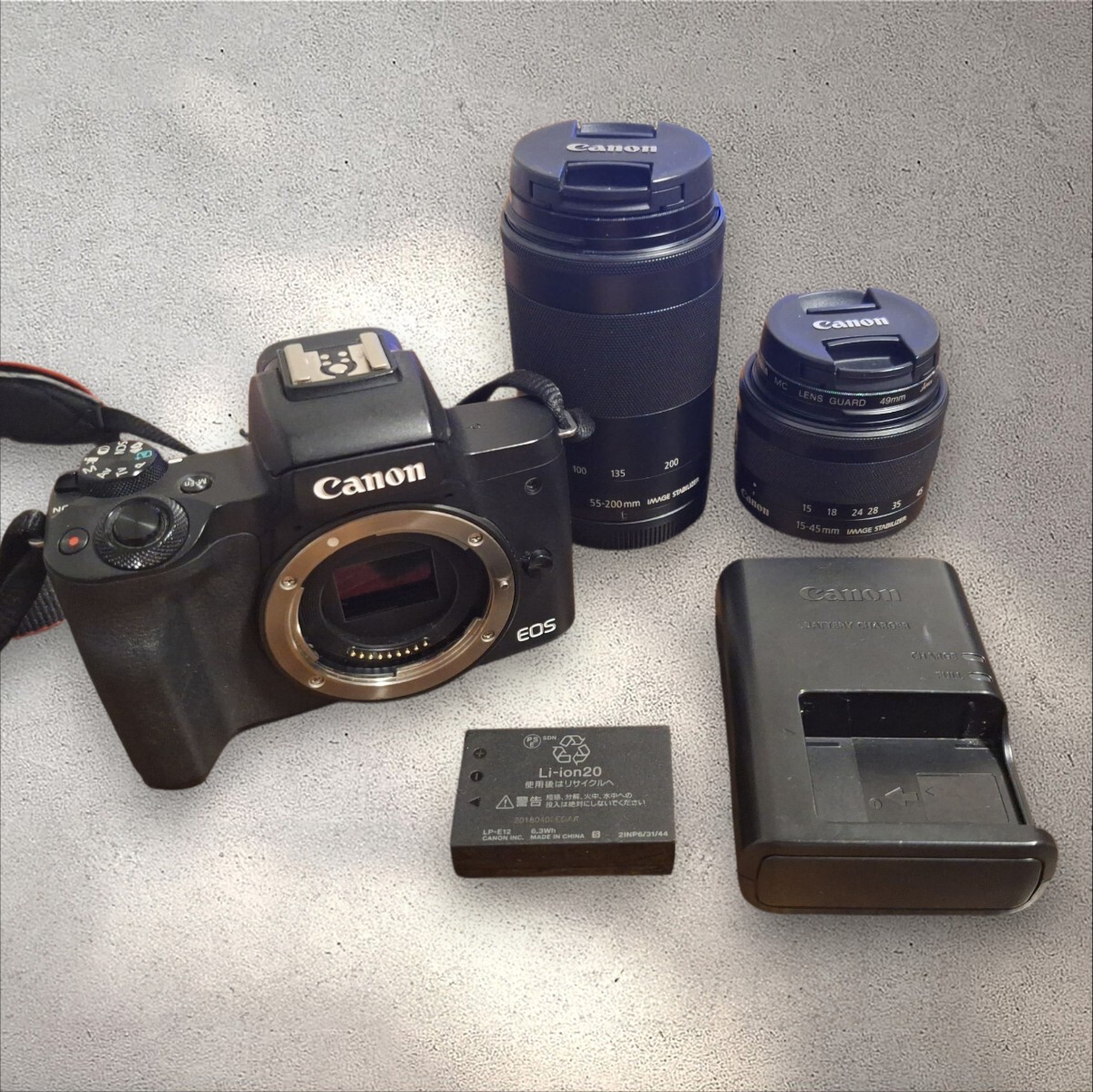 Yahoo!オークション -「canon eos m ダブルレンズキット」の落札