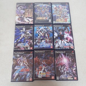 □PS2 プレステ2 ガンダム無双2/機動戦士ガンダムSEED/スーパーロボット大戦Z/SD ガンダムジェネレーション SEED 等 まとめて9本セット【IN