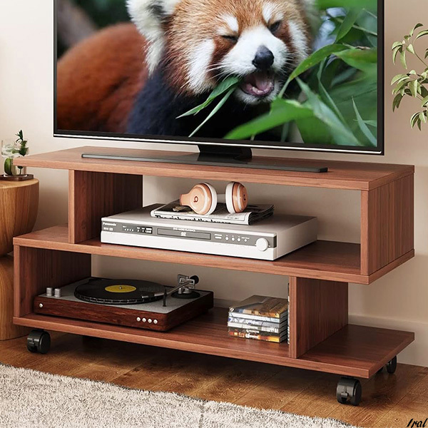 NITORI ニトリ　ローボード　Nキャラット80 ダークブラウンキャスター付き NITORI ニトリ ローボード Nキャラット80 ダークブラウン テレビ