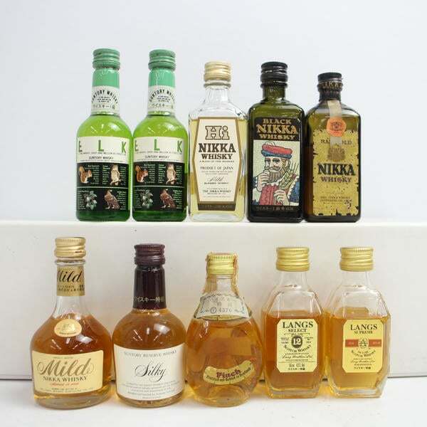 Yahoo!オークション -「ニッカ ミニチュアボトル」の落札相場