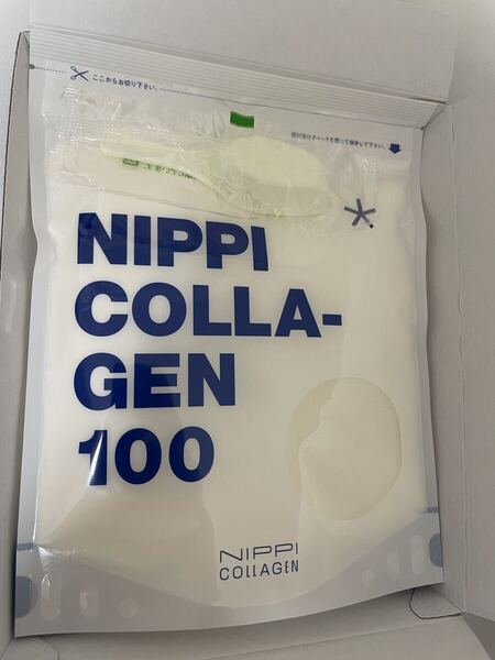 ニッピコラーゲン100お試し /2027.5月/110g/軽量スプーン付き
