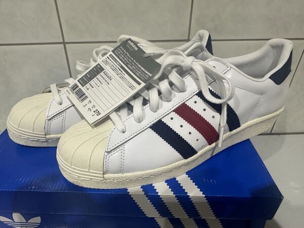 2016 adidas スーパースター 80s トリコ US9 新品 AQ4654