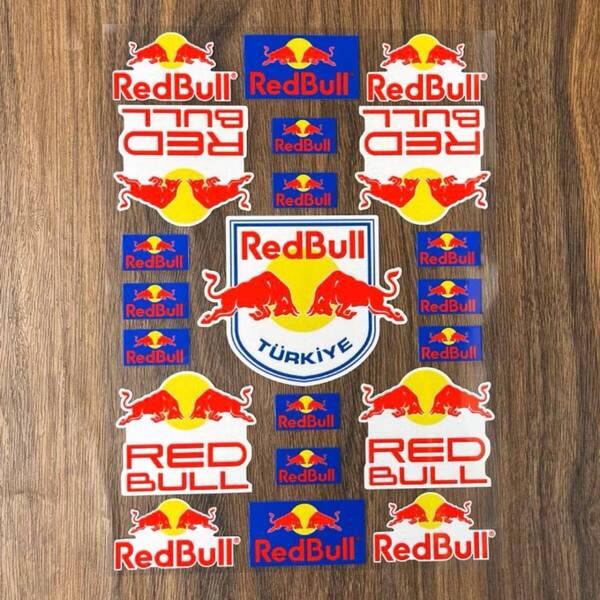 ★アウトレット新品★ MotoGP RACING REDBULL TEAM レッドブル 車体 20 x 29 cm レーシング ステッカー シール デカール グッズ B