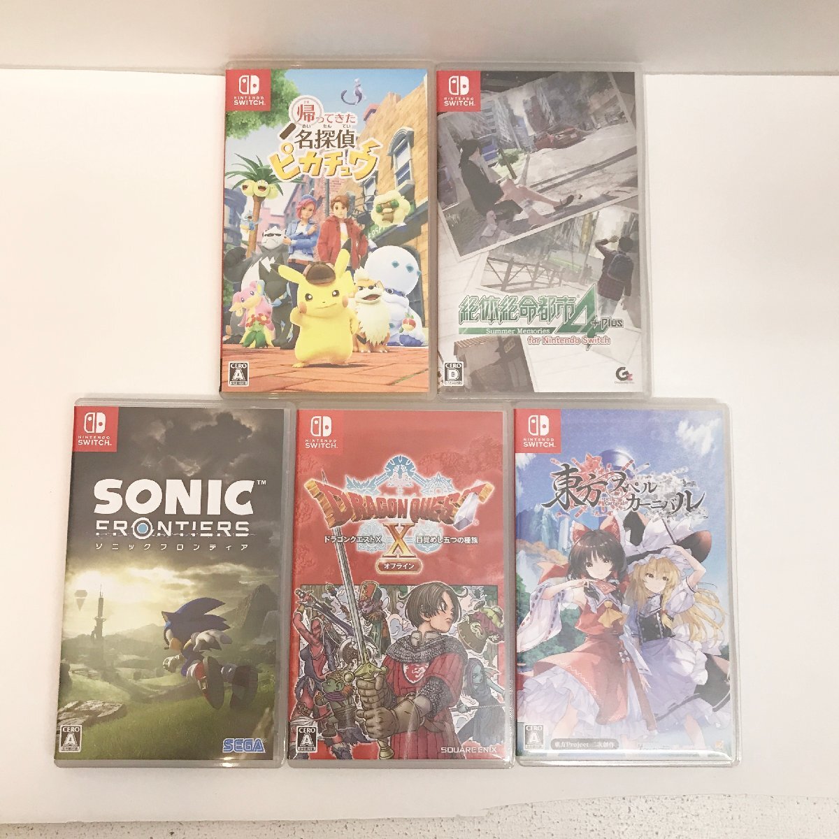 Nintendo Switch ゲームソフト セット 中古6本 新品1本 2025年最新】Yahoo!オークション -ニンテンドースイッチ ソフト