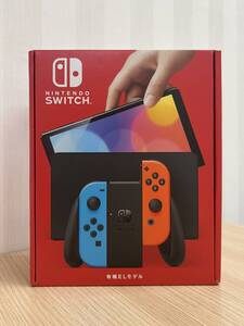 長G「28976」Nintendo Switch ニンテンドー スイッチ 有機ELモデル ネオンブルー ネオンレッド 未使用