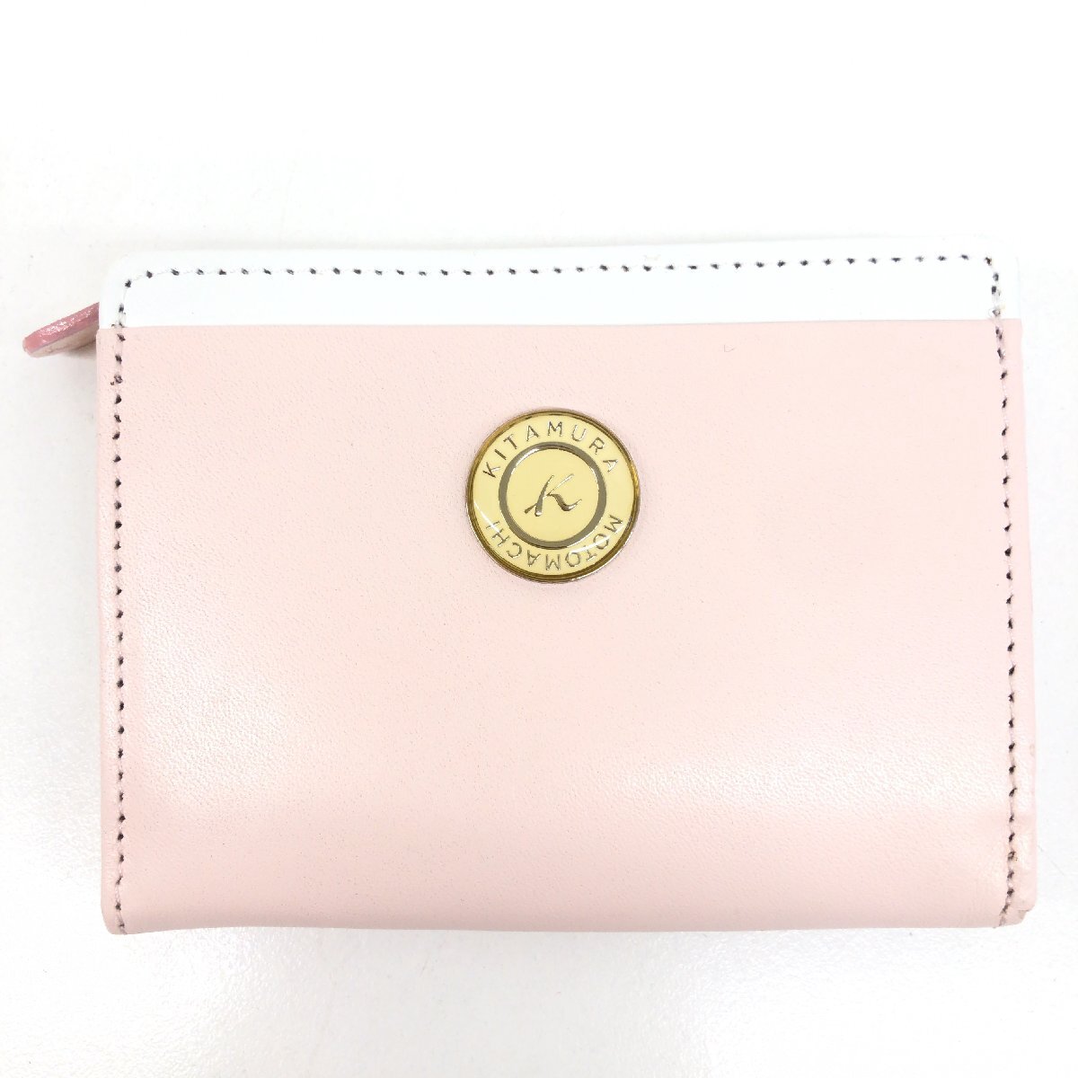 未使用！Kitamura/キタムラ☆レザー・長財布 ローズ/ピンク 2025年最新】Yahoo!オークション -キタムラ 財布 ピンクの中古品