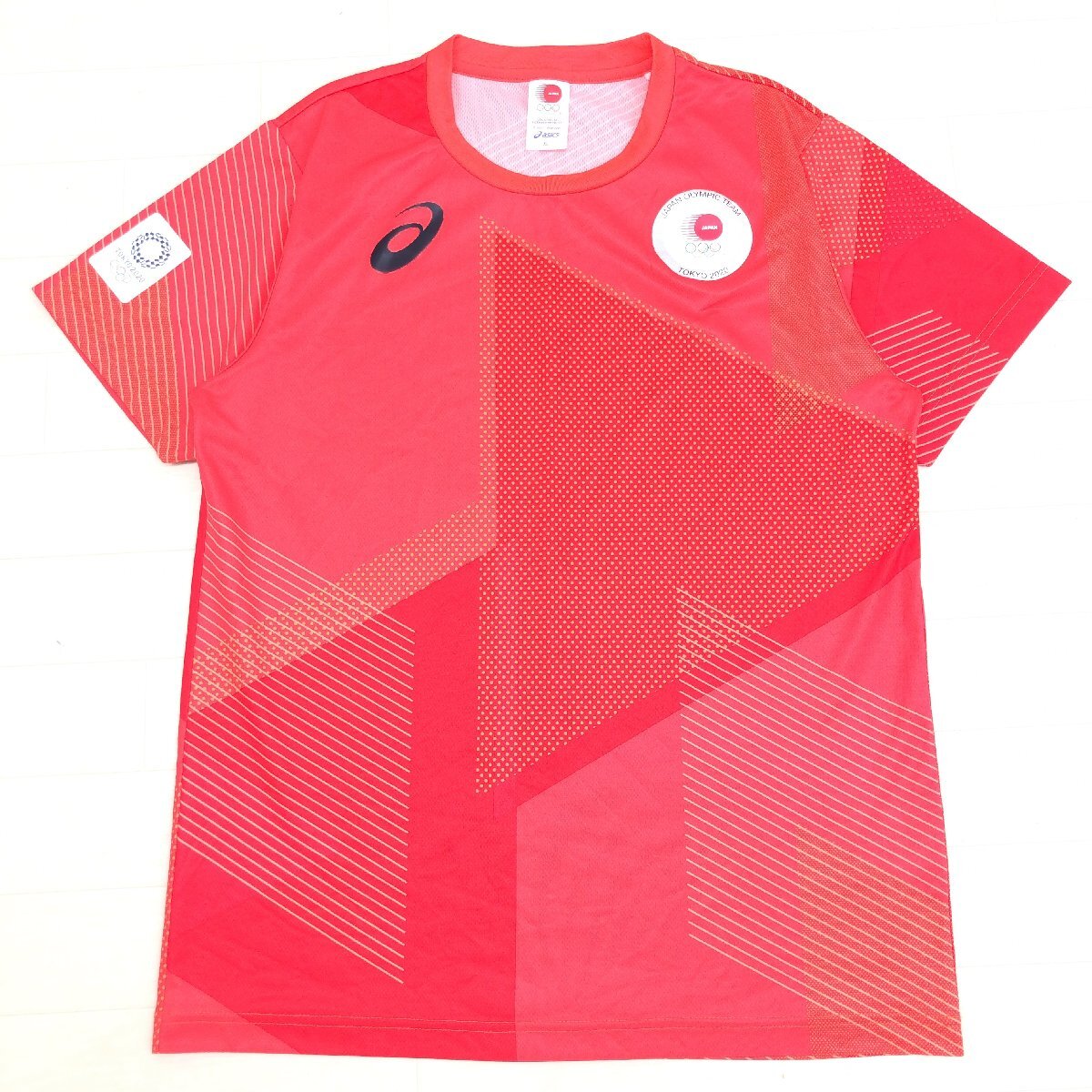 Yahoo!オークション -「アシックスオリンピックtシャツ」の落札
