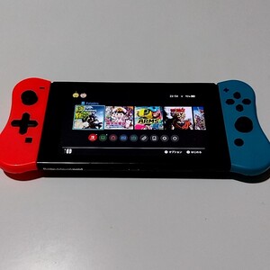 Nintendo switch本体 ゲーム入りジャンク品 スイッチ本体+非純正ジョイコン ドラゴボール マインクラフト 桃鉄他