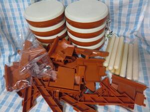 太鼓の達人Wii専用コントローラ 太鼓とバチ タタコン8台セット ジャンク