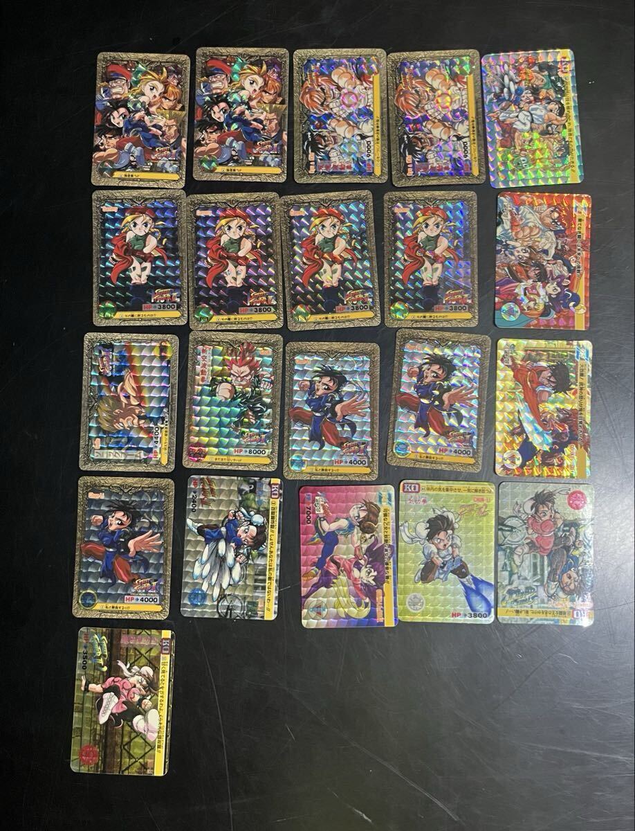 ストリートファイターⅡ カードダス バーコードウォーズ 全40種 フルコンプ Yahoo!オークション -「ストリートファイターii カードダス」の