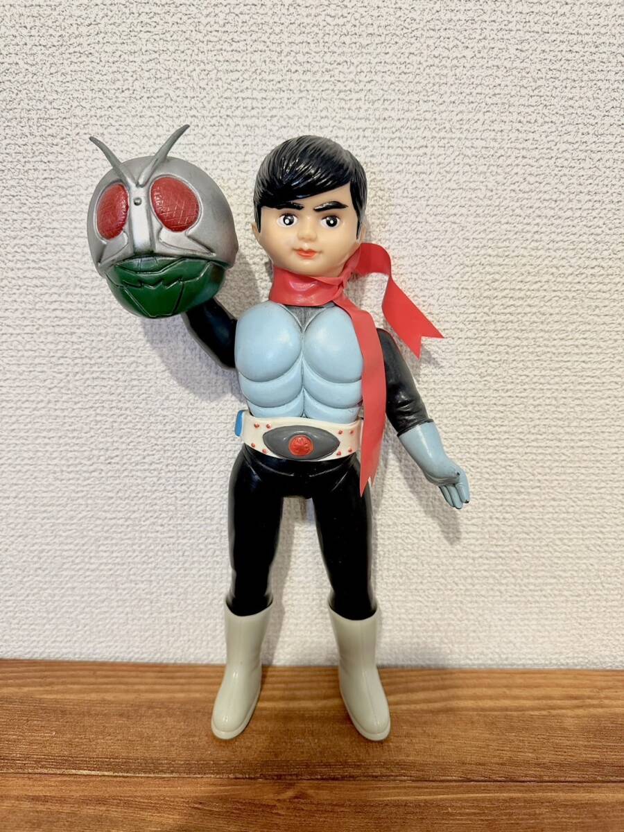 【超希少】当時物 仮面ライダー ミニソフビ ポピー製 昭和レトロ 旧バンダイ Yahoo!オークション -「仮面ライダー ソフビ ポピー」(ソフビ