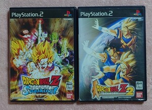 ドラゴンボールZ スパーキング、ドラゴンボールZ2 起動確認済 プレイステーション2ソフト