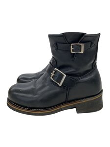 GORILLA* engineer boots /US6/BLK/ кожа