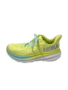 HOKA ONE ONE◆CLIFTON 9/ローカットスニーカー/24cm/イエロー/F27223D
