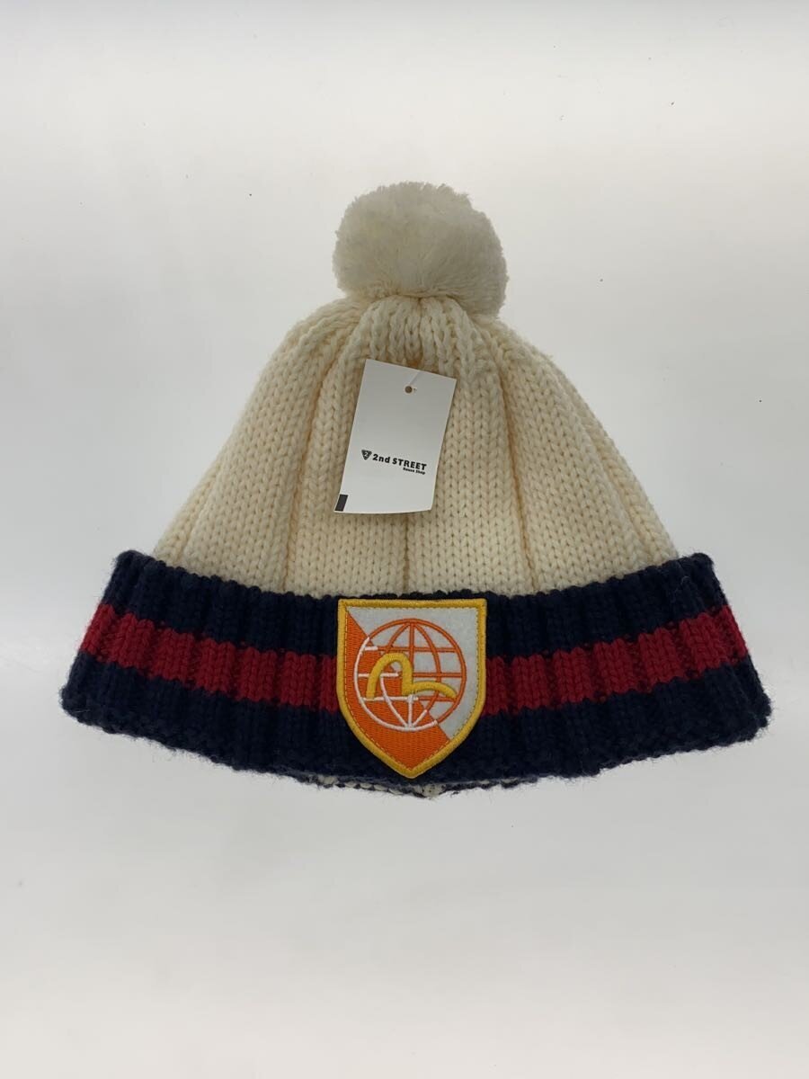 ＊エヴィス EVISU カモメ 総柄 ロゴ ボンボン付 ニット帽 EVISU（帽子）のフリマアイテム一覧