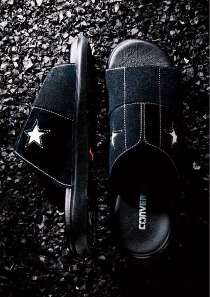 新品未使用 CONVERSE ADDICT ONE STAR SANDAL US10.5 29cm black ブラック 黒 コンバース アディクト ワンスター サンダル 2020 SS