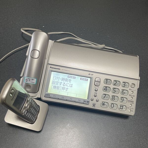 Panasonic パナソニック おたっくす KX-PD603-N 子機1台付き 電話機 ファックス