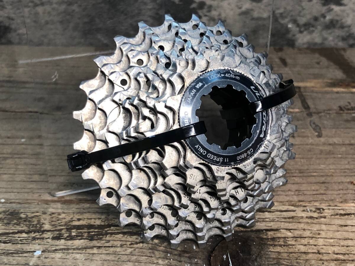 ULTEGRA CS-6800 11-25T 11sスプロケ メカニコ加工品 シマノ ULTEGRA（アルテグラ）CS-6800 カセットスプロケット