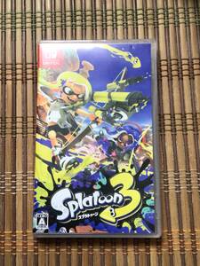 美品 ニンテンドー 任天堂 【Switch】スイッチ スプラトゥーン3 ソフト