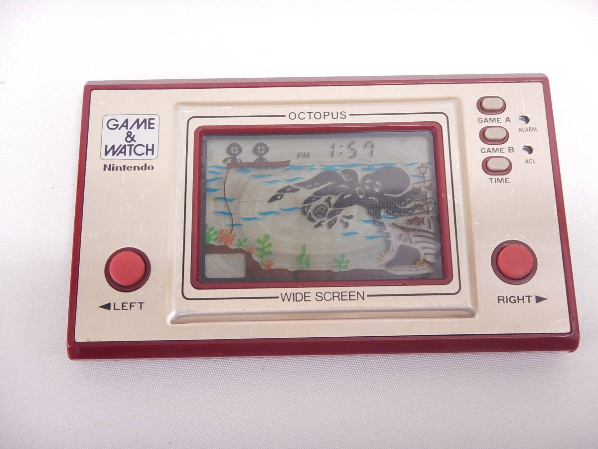 Nintendo ゲームウォッチ オクトパス メンテナンス済み 中古美品 Yahoo!オークション -「ゲーム ウォッチ オクトパス」の落札相場