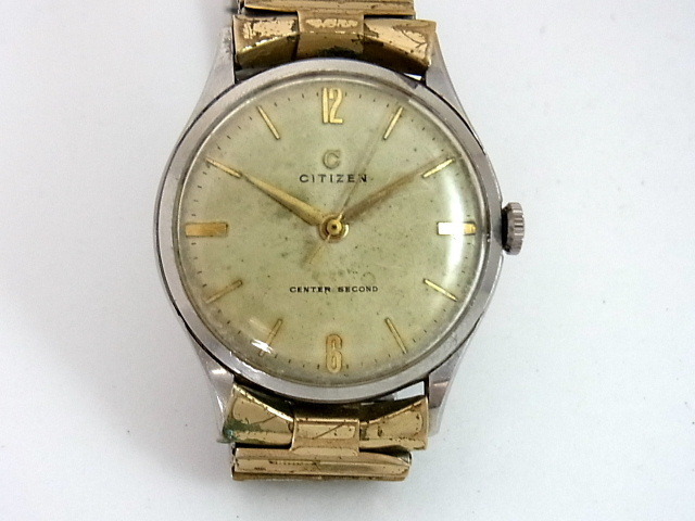 シチズン センターセコンド 14K GOLDFILLED STAR シチズン センターセコンド 14K GOLDFILLED STAR