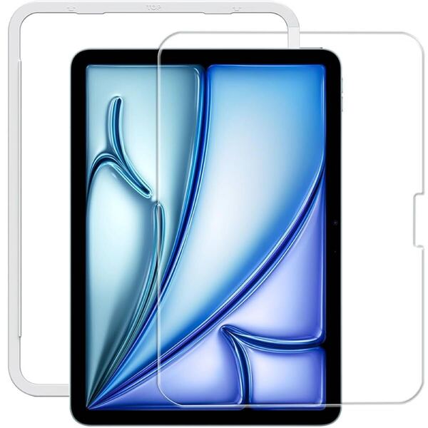 2322206☆ iPad Air 11インチ (2025 M3 / 2024 M2) 用 ガラスフィルム アイパッド エア 11 第6世代 / 第7世代 強化 ガラス 保護 フイルム