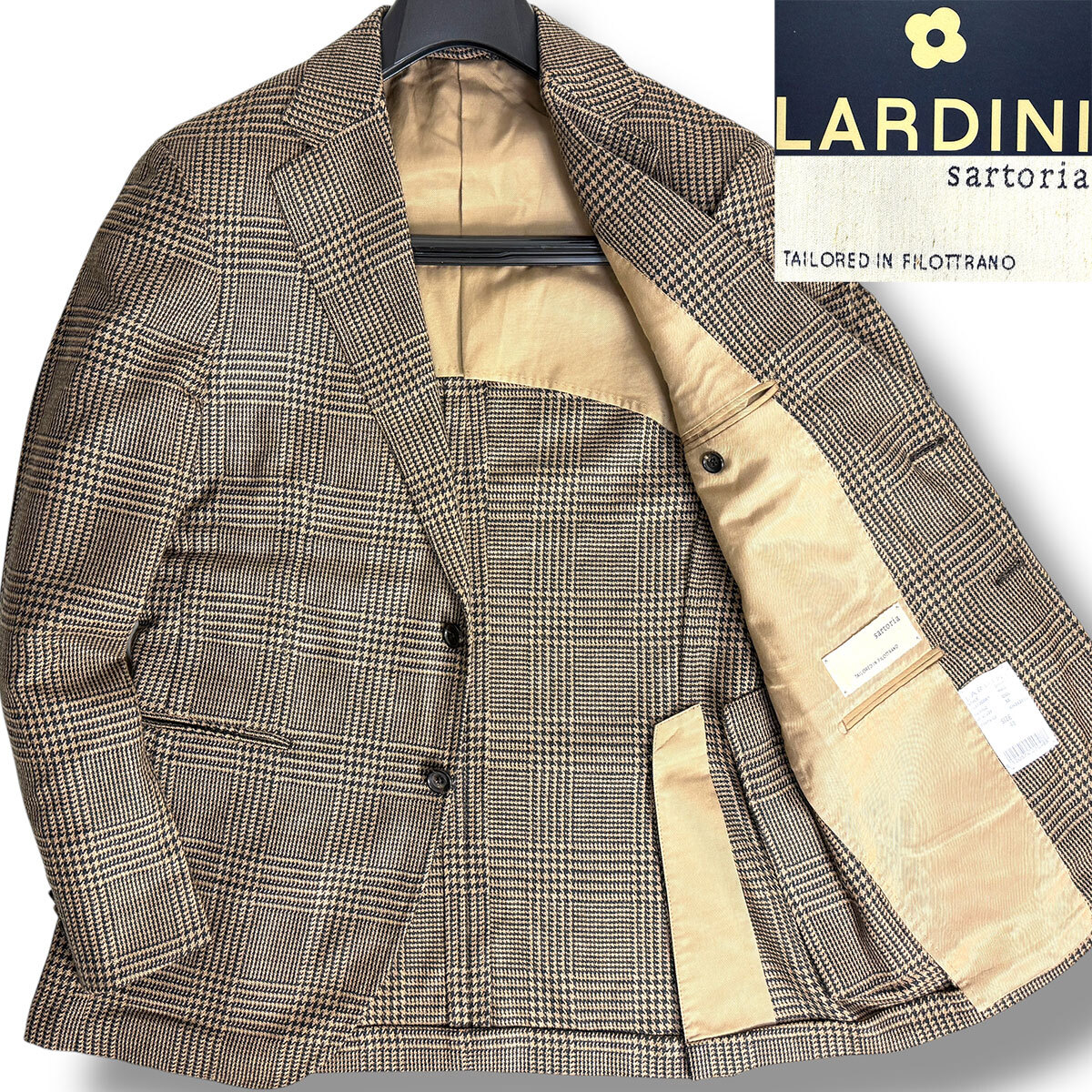未使用級 LARDINI ロゴ刻印ボタン ブートニエール アンコンジャケット S 楽天市場】【ポイント8倍 マラソン期間中】ラルディーニ LARDINI
