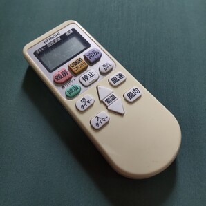 Im378 HITACHI RAR-5N1 エアコン リモコン 日立/空調 除菌清掃&赤外線発光確認OK 現状品 送料無料