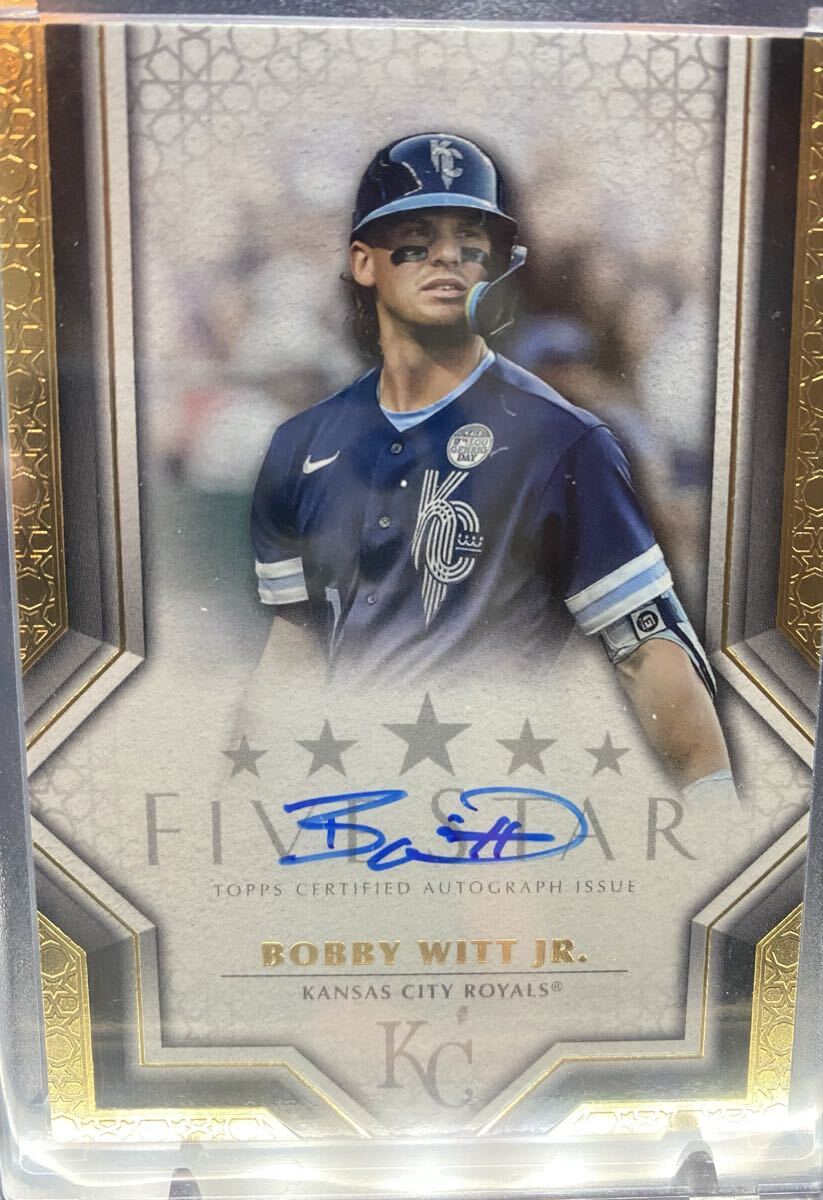 ボビーウィットジュニア Topps 2023 50枚限定 直筆サインカード Yahoo!オークション -「bobby witt jr.」(トレーディングカード
