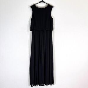 【SENSE OF PLACE】センスオブプレイス アーバンリサーチ 黒 ブラック 袖なし ノースリーブ ロング ワンピース レディース Fサイズ【a017】