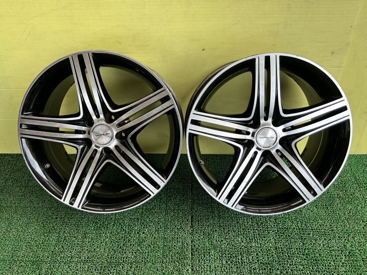 【中古】19インチWALD★8.5J9.5J★ブラポリ黒日本製リム無し 2025年最新】Yahoo!オークション -wald ホイール 19インチの中古