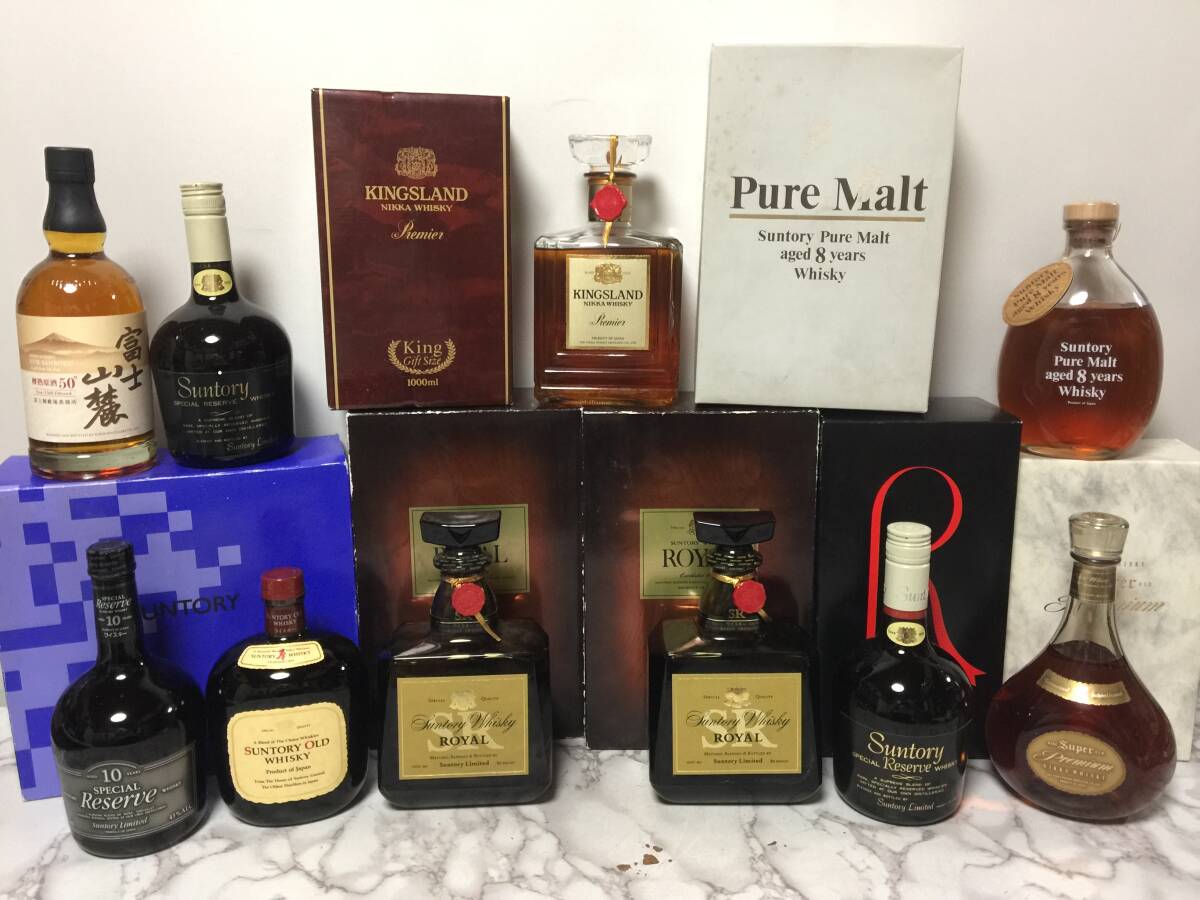ウイスキー 古酒 まとめ売り 合計19本 ウイスキー 古酒 まとめ売り 合計19本