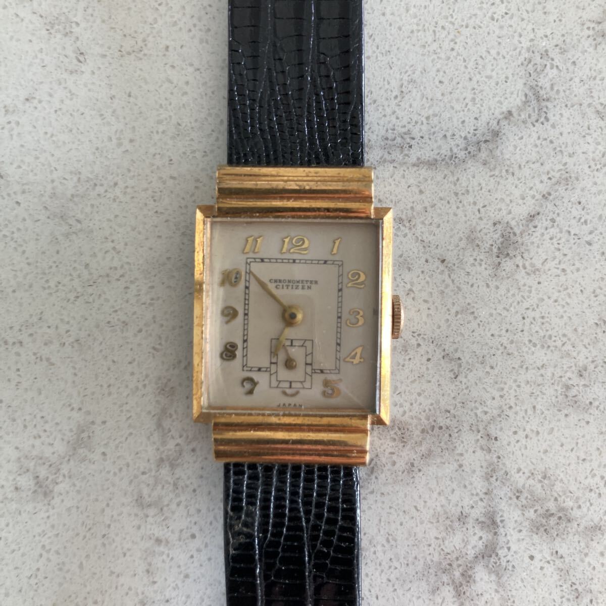 ヴィンテージ CITIZEN スクエア ローマン文字盤 稼働品 美品 2025年最新】Yahoo!オークション -シチズン スクエアの中古品