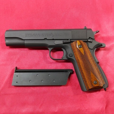 WA M1911 ガスブロ マガジン3本付属 本体ジャンク WA] M1911 ガバメントモデル ジャンクフレーム グリップ付