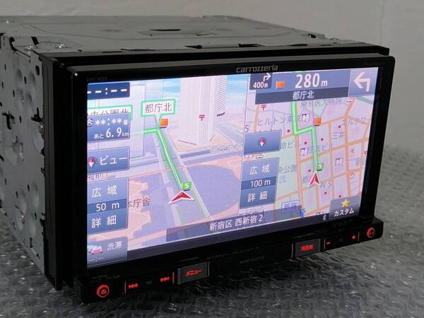 送料無料!最新地図2025年版 AVIC-RZ09 カロッツェリア メモリーナビ 4×4フルセグ地デジTV ブルートゥース