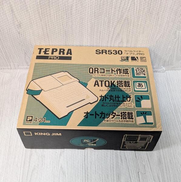 未使用品 テプラ SR530 TEPRA PRO ラベルライター QRコード