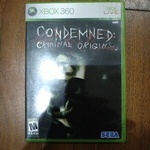 XBOX360 北米版 コンデムド サイコクライム