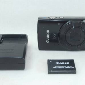 ★実用良品★Canon キャノン IXY イクシー 190 ブラック 大人気機種♪