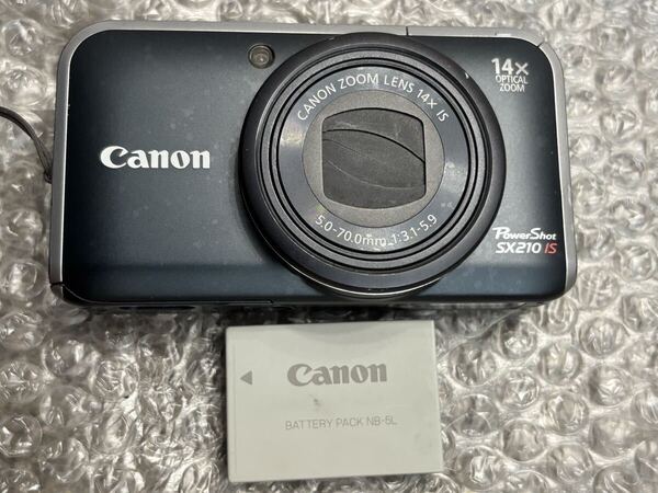 コンパクトデジタルカメラ 訳あり Canon PowerShot SX210 IS 訳あり