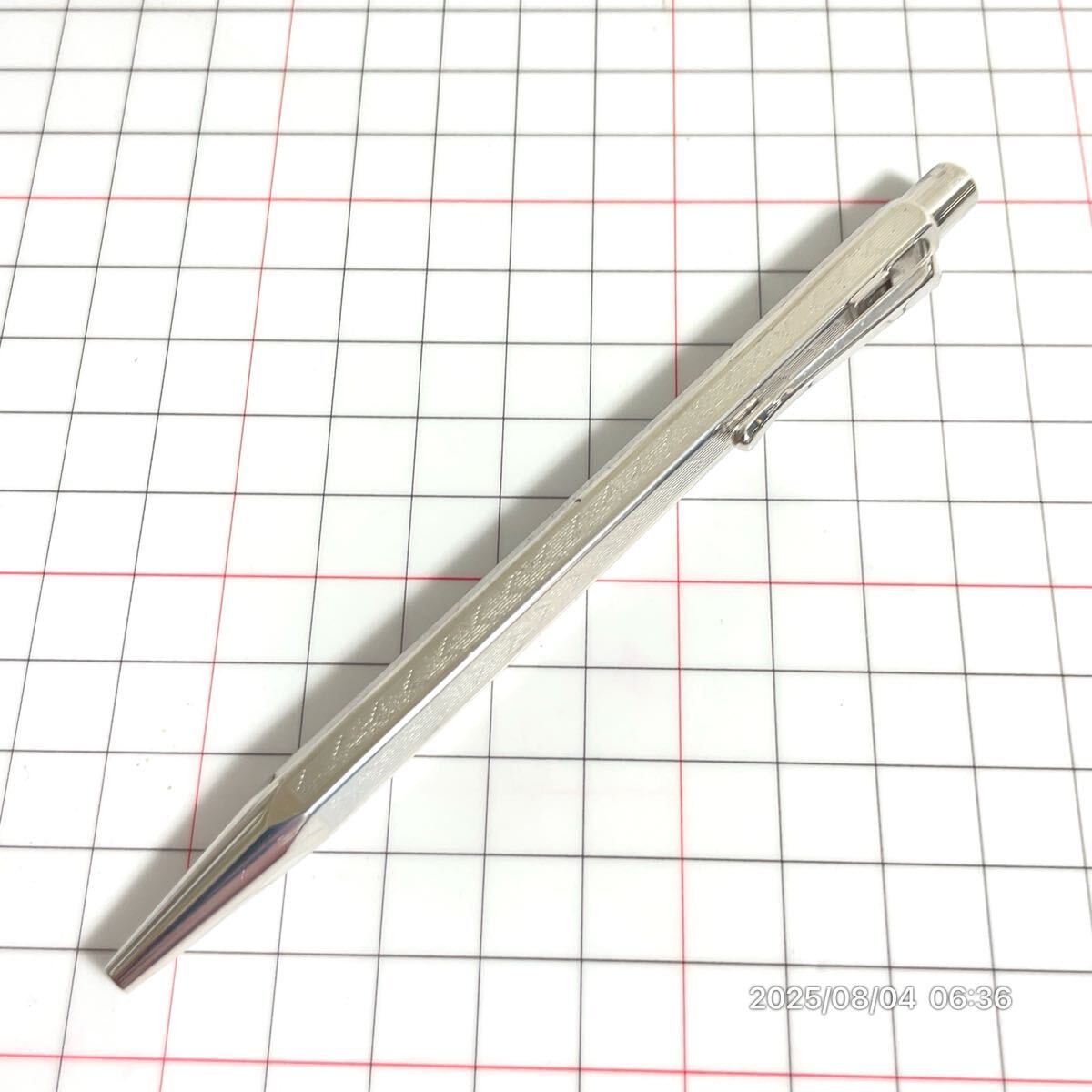 カランダッシュ ボールペン シルバー 筆記具 青 0926-S4220h カランダッシュ + ポール·スミス エディション 4 シアン