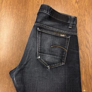 【GH395】G-STAR RAW 色落ち加工 ジーンズ ジーパン デニムパンツ メンズブランド古着 ジースターロウ 送料無料