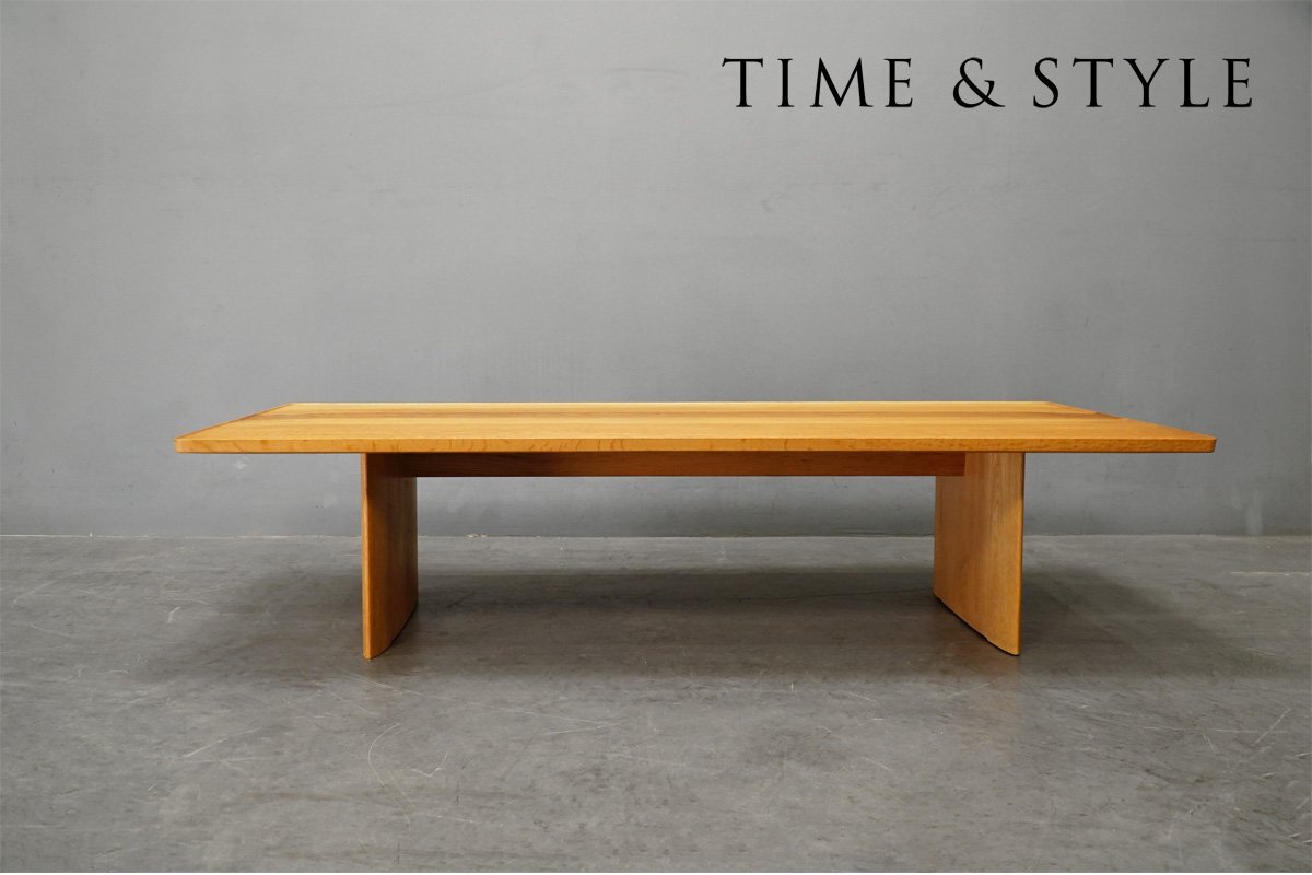 展示品 タイム&スタイル オーク材 センターテーブル コーヒーテーブル Yahoo!オークション -「(タイム time) (スタイル style
