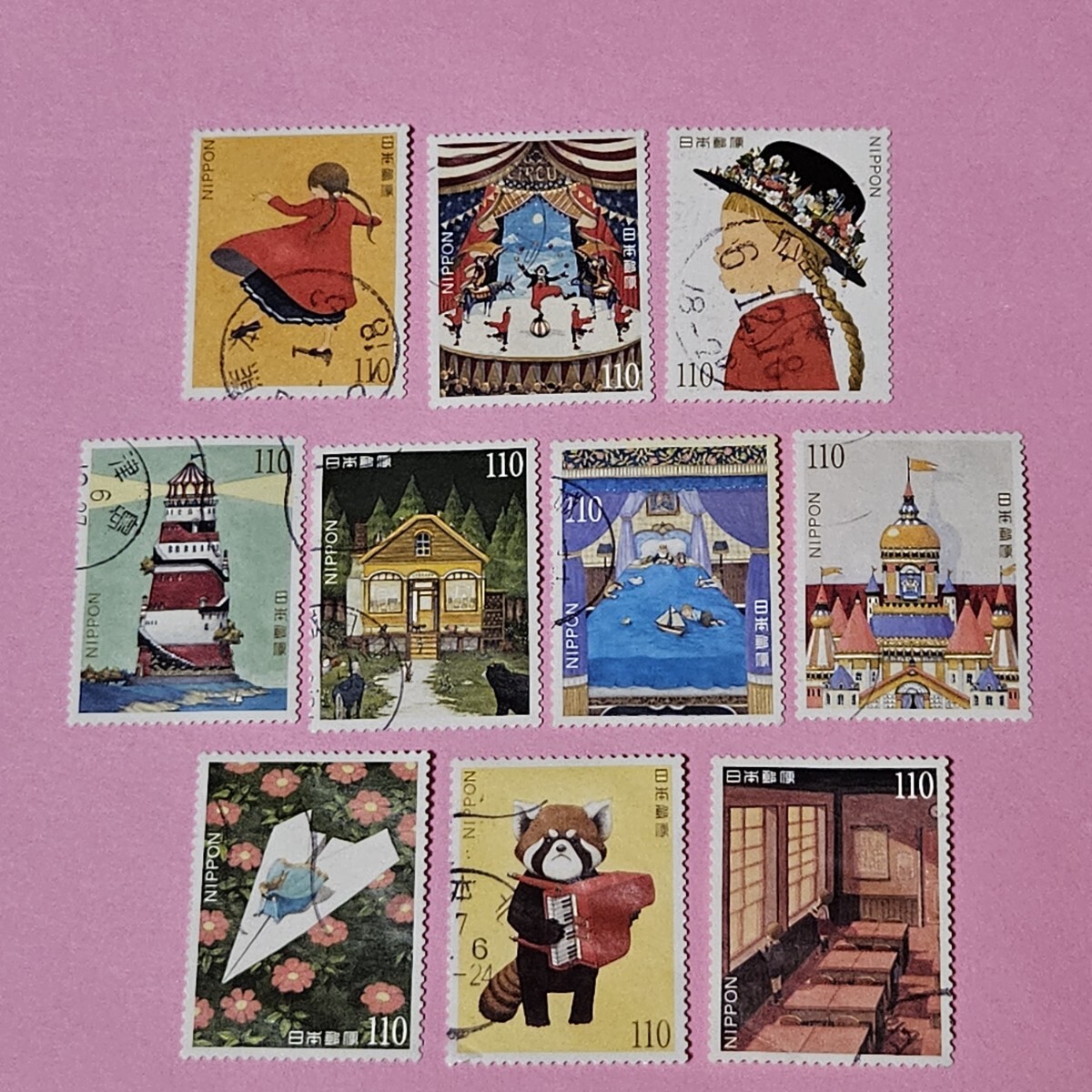 貴重！！世界切手、記念切手集　(未使用、使用済み) Yahoo!オークション -「世界の記念切手」の落札相場・落札価格