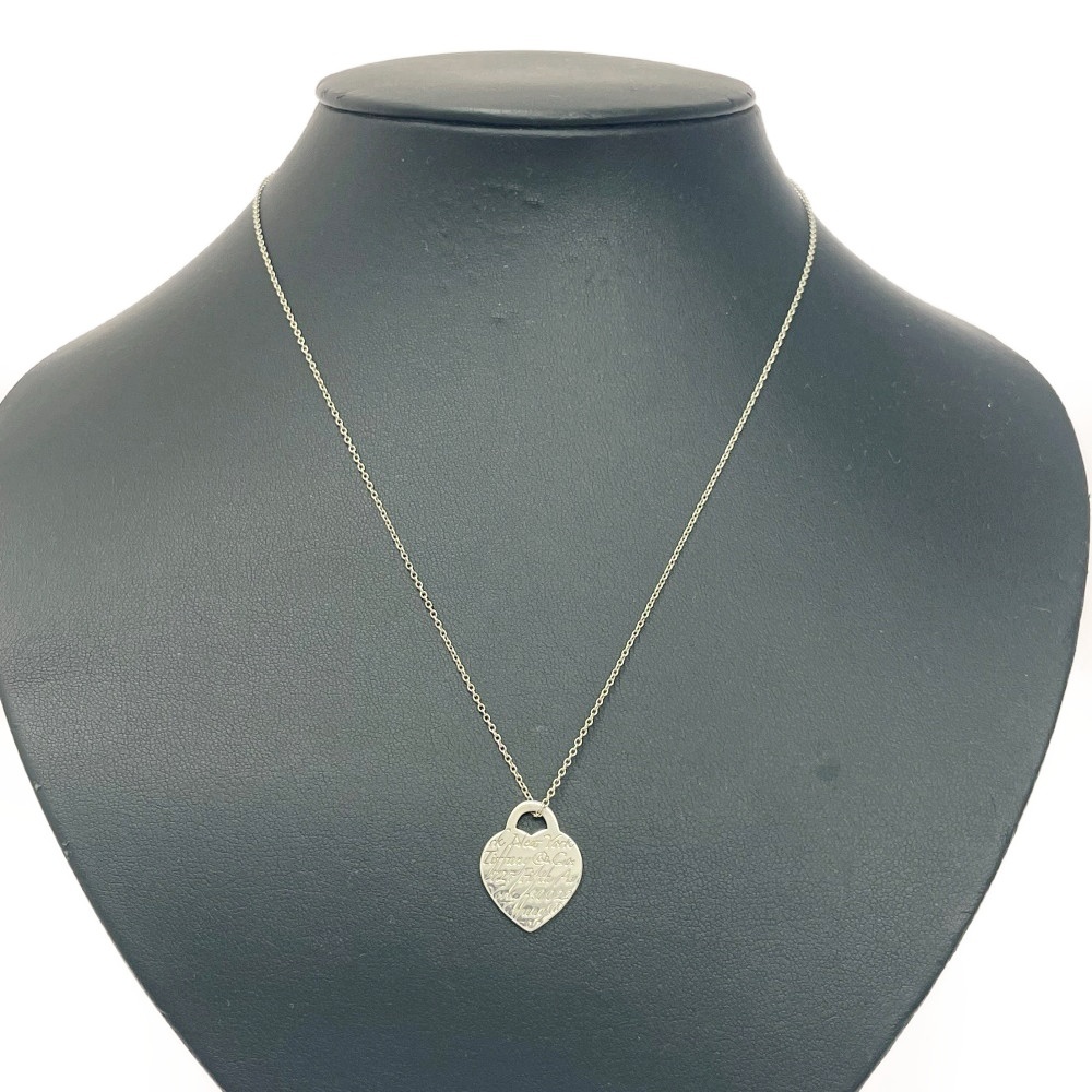 Tiffany&Co. ティファニー ノーツ ラウンド ネックレス 925刻印 Tiffany&Co. ティファニー ノーツ ラウンド ネックレス 925刻印