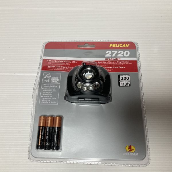 PELICAN 2720 ヘッドランプ 新品未使用 キャンプ 2720 ヘッドランプ | Pelican